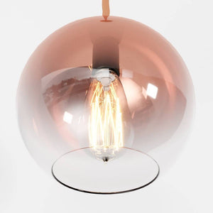 Suspension Sphère Verre — Diffuseur Épuré