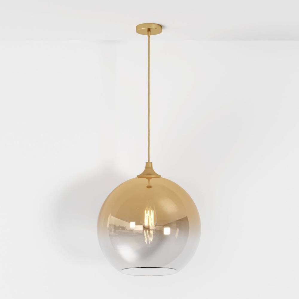 Suspension Sphère Verre — Diffuseur Épuré