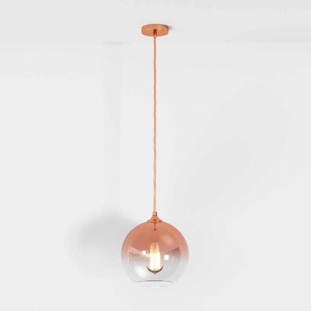 Suspension Sphère Verre — Diffuseur Épuré