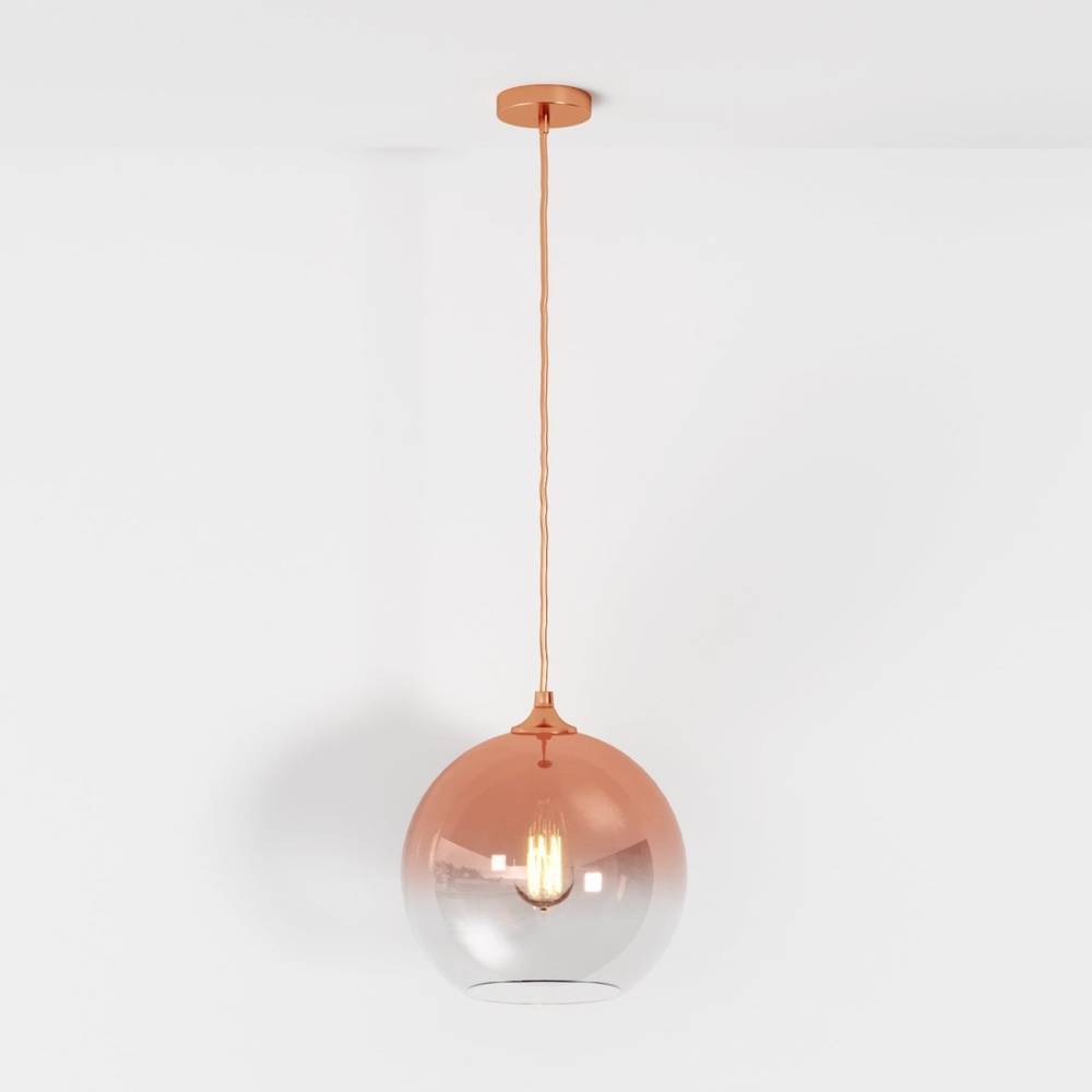 Suspension Sphère Verre — Diffuseur Épuré