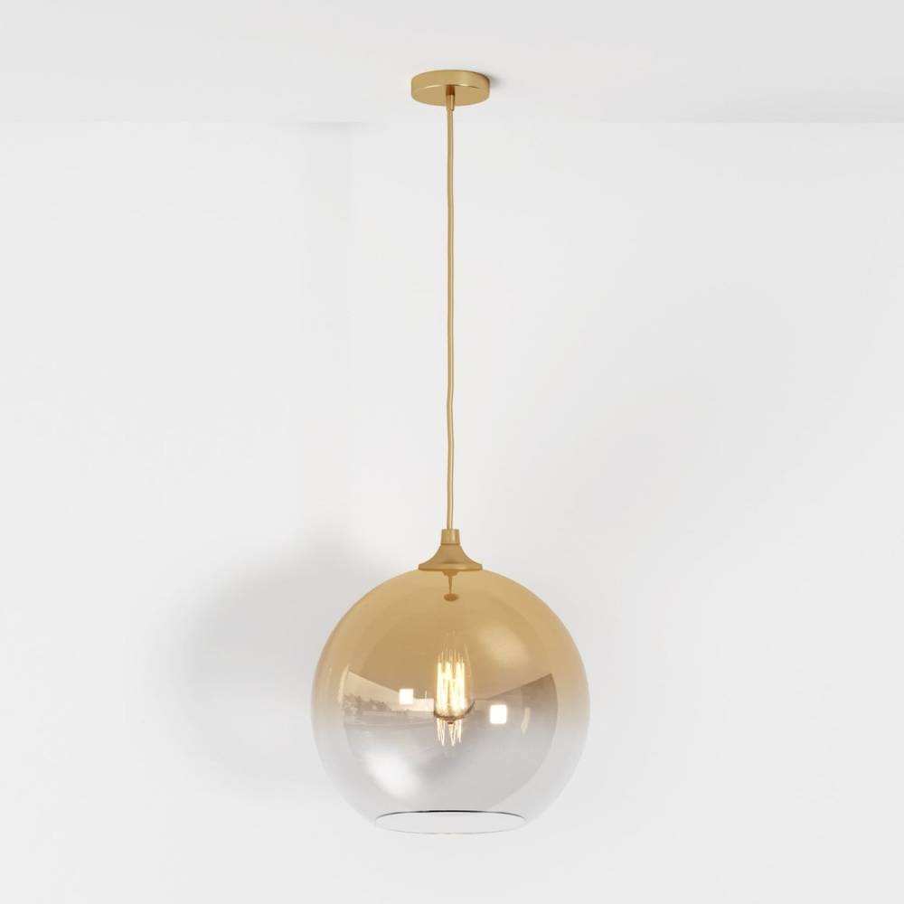 Suspension Sphère Verre — Diffuseur Épuré