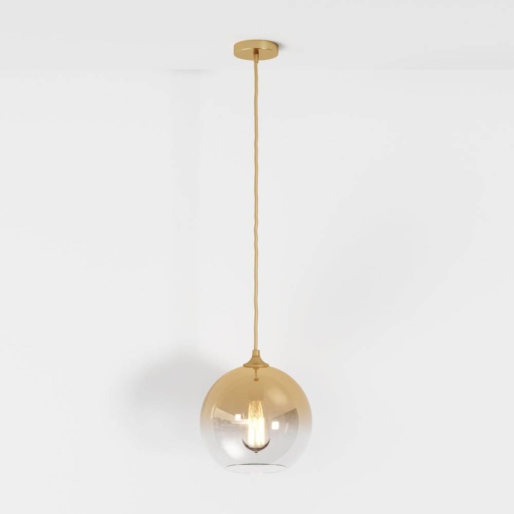 Suspension Sphère Verre — Diffuseur Épuré