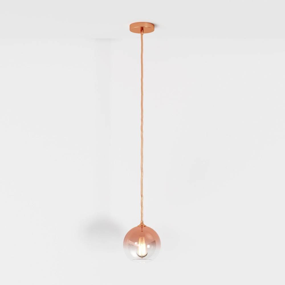Suspension Sphère Verre — Diffuseur Épuré