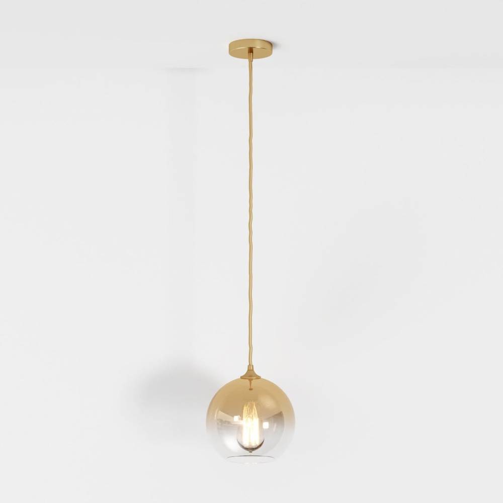 Suspension Sphère Verre — Diffuseur Épuré