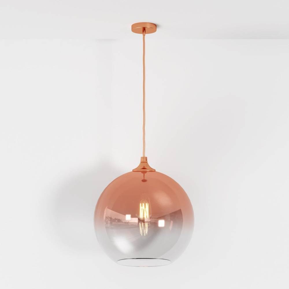 Suspension Sphère Verre — Diffuseur Épuré
