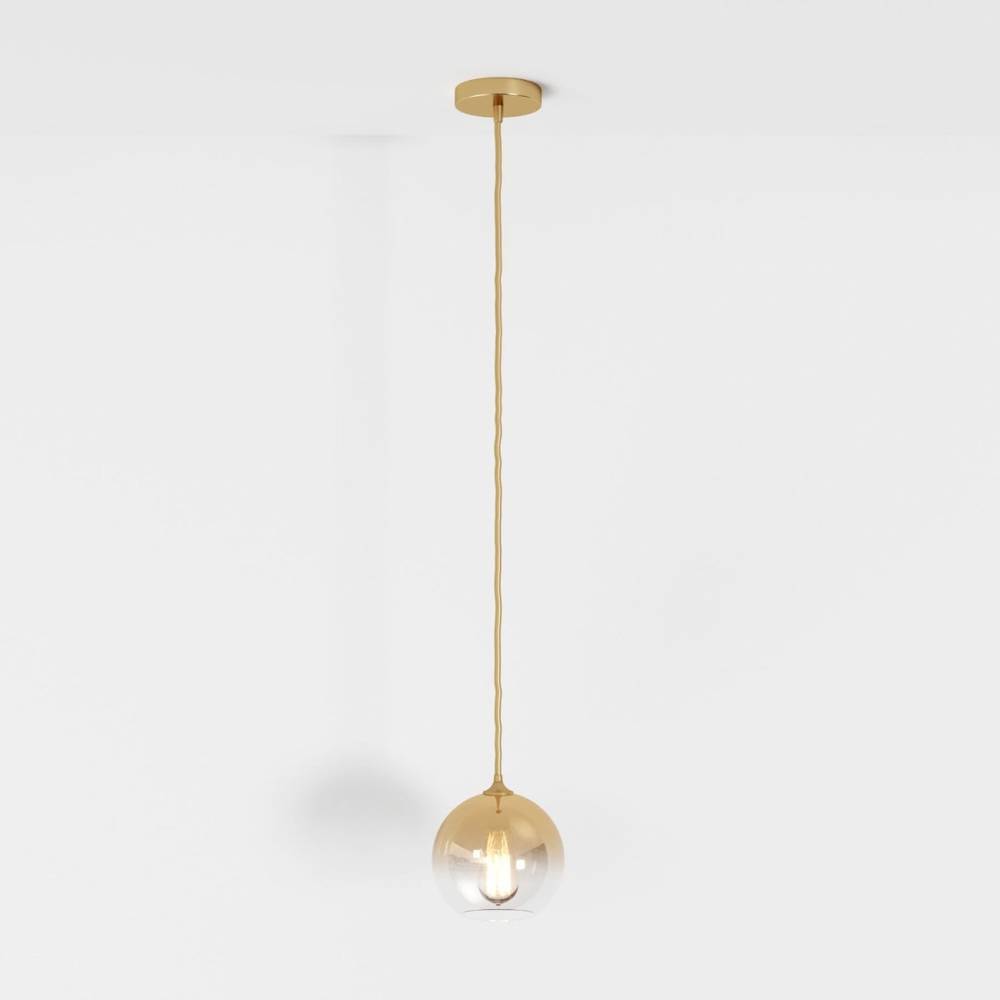 Suspension Sphère Verre — Diffuseur Épuré