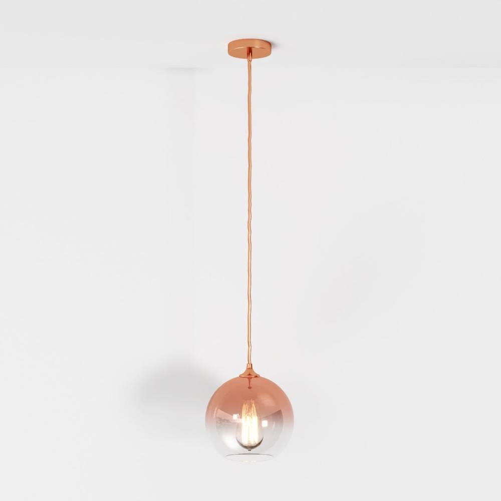 Suspension Sphère Verre — Diffuseur Épuré