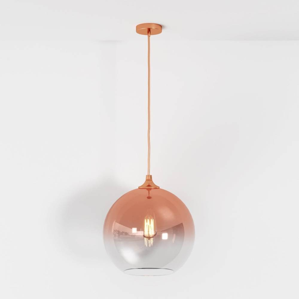 Suspension Sphère Verre — Diffuseur Épuré