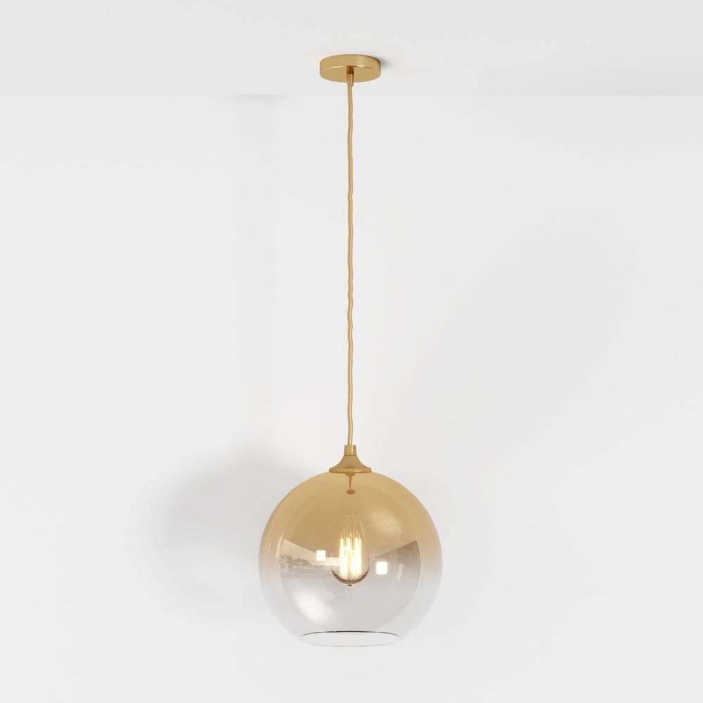 Suspension Sphère Verre — Diffuseur Épuré