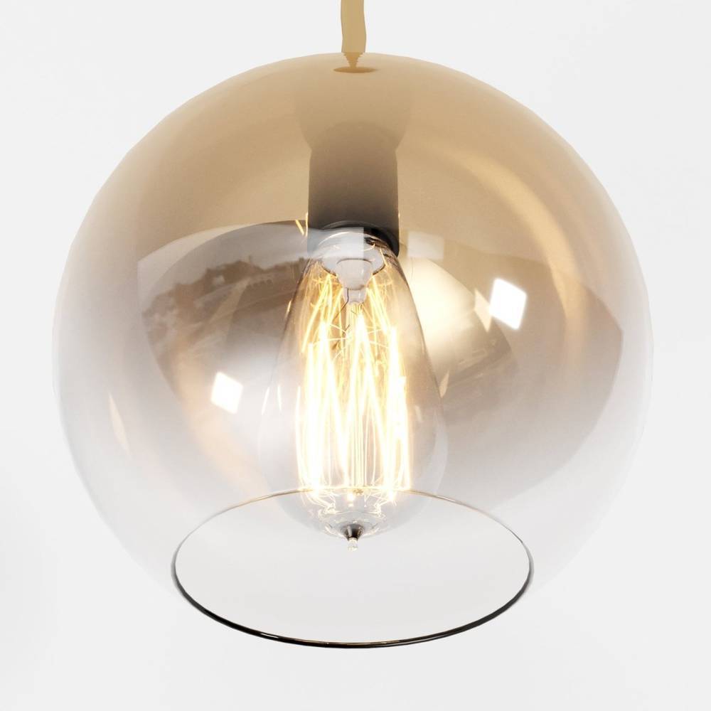 Suspension Sphère Verre — Diffuseur Épuré