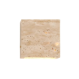 Applique Murale Travertin LED — Éclairage Extérieur Design