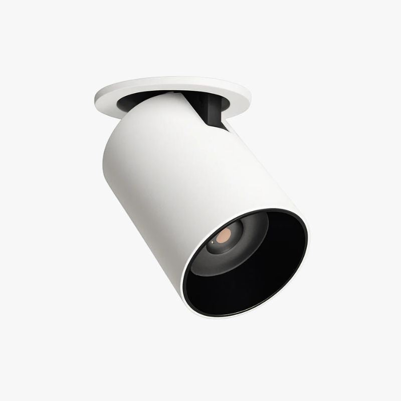 Lumiris Spot LED orientable blanc design Nordic, 12W, idéal pour bureau et salon.